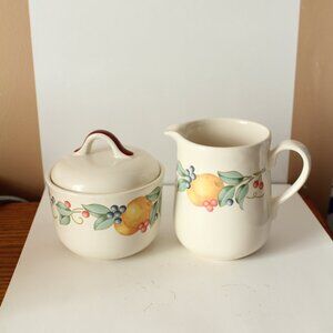 Corelle Abundance Cream & Sugar Set